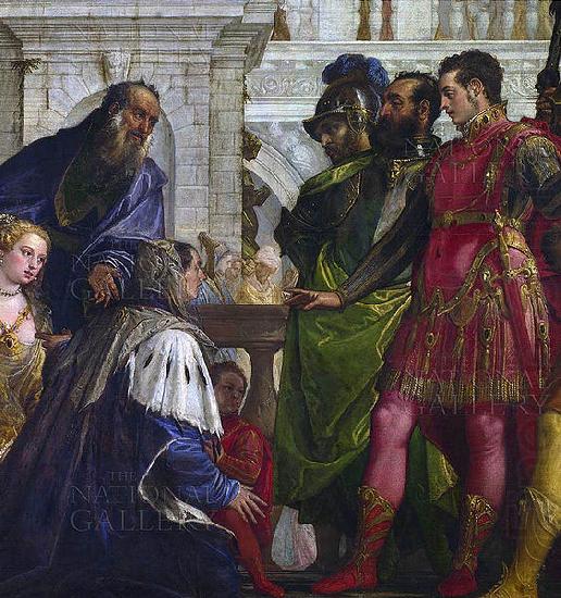 Paolo Veronese Family of persian king Darius before Alexander china oil painting image